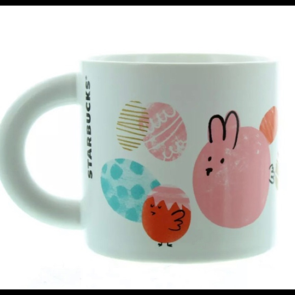 NWT Starbucks Spring 2020 Easter Ceramic Bunny Mug